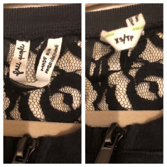 Vintage Y2K  Black Vintage Lace Bomber Jacket Size XS - Picture 5 of 5